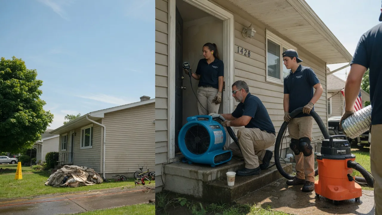 Water Damage Restoration in Monroe City, IN near me